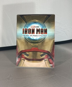 IRON MAN TRYLOGIA 3DVD MARVEL