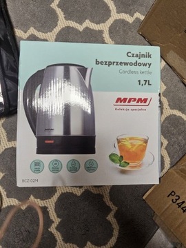 MPM czajnik bezprzewodowy 1,7l 1800W