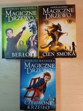 Magiczne drzewo Czerwone krzesło Berło Cień smoka