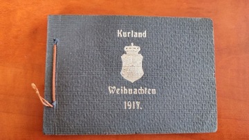 Kurlandia 1917 Mitawa Album zdjęcia - pocztówki