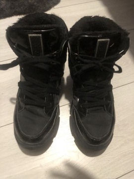 Buty ocieplane czarne