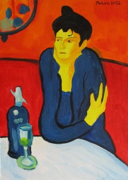 Absynt,  Pablo Picasso, 21x29,7