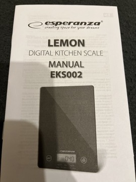 Waga  kuchenna Digital