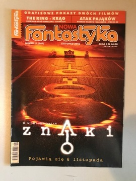 Miesięcznik Nowa Fantastyka. Numer 11 z 2002 r.