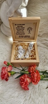 Pudełko pamiątka z okazji I Komunii Świętej 