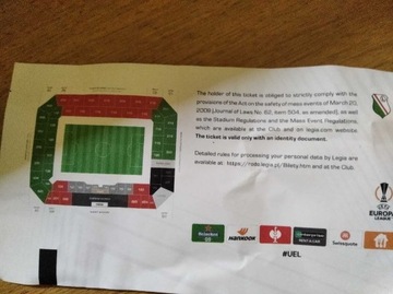 Voucher Mecz Legia Warszawa