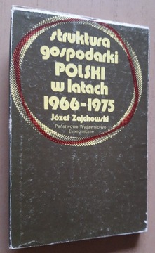 Struktura gospodarki Polski w latach 1966 – 1975