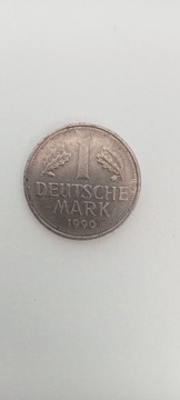 Moneta 1 Marka niemiecka rok 1990