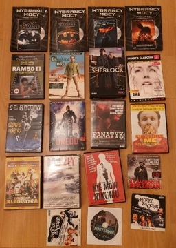 Zestaw 18 DVD Batman,DomZły,BreakingBad, Sherlock