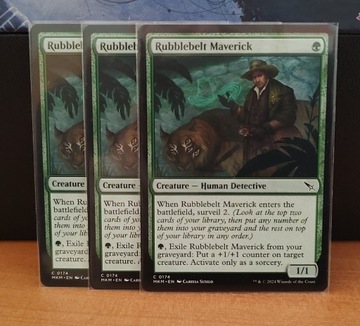 MTG: Rubblebelt Maverick x3 [MKM]