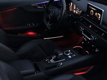 Kolorowe oświetlenie ambiente QQ2 Audi A4 A5 B9