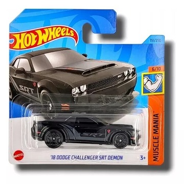 HOT WHEELS '18 Dodge Challenger SRT Demon HKK90