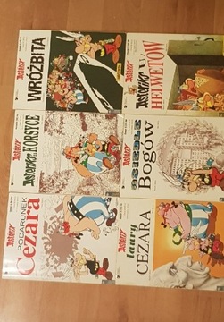 Komiksy kolekcjon. Komplet7 szt. o Asterixie wyd 1