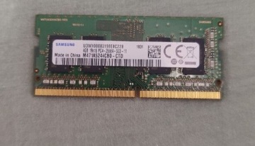 Pamięć RAM SODIMM DDR4 Samsung 4 GB 2666 M471A5244CB0-CTD
