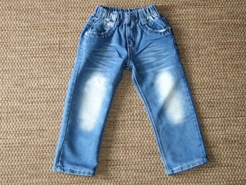 Spodnie jeans rozm. 116/122