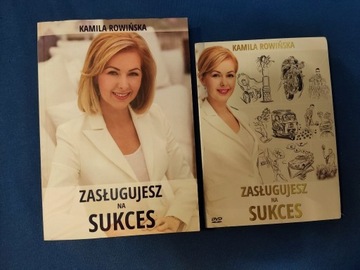 Zasługujesz na sukces Kamila Rowińska + DVD
