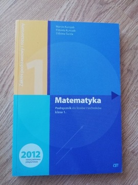 Matematyka podręcznik do liceów i techników 1