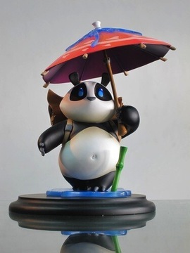 Takeonoko figurka Pandy z parasolką bardzo duża.