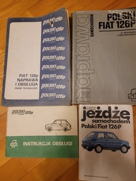 Książki serwisowe (Klimecki) Maluch+inne Fiat126P 