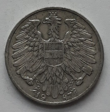 Austria 1 szyling, 1947