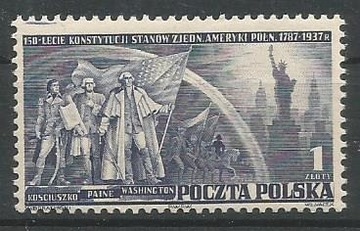 Polska 1938 fi 305**czyste