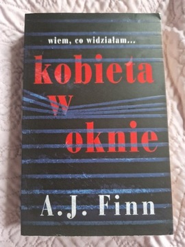 Książka "Kobieta w oknie" A.J.Finn thriller