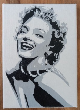 Marilyn Monroe - obraz ręcznie malowany