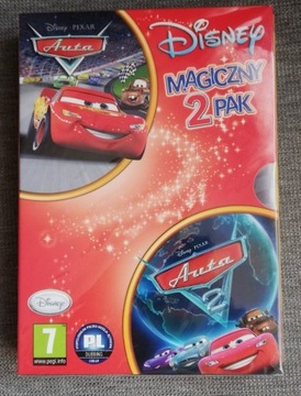 Disney Magiczny 2pak Auta 1 i 2 PL(Dubbing) 