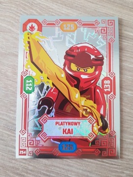 Karta Lego Ninjago platynowa 254 - Kai