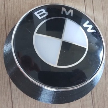 EMBLEMAT LOGO ZNACZEK BMW TYŁ X3 F25 czarno-biały