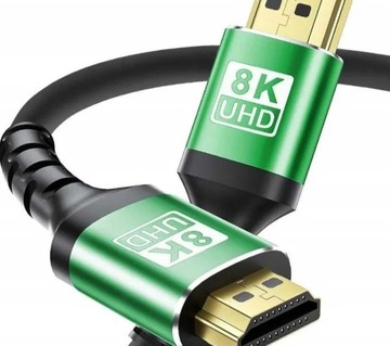 Kabel HDMI  8K do PC i RTV i  AGD
