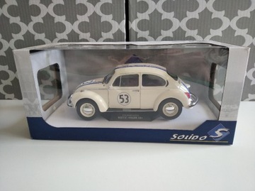 Solido Love Bug Racer 53 VW Beetle 1:18, nowy 