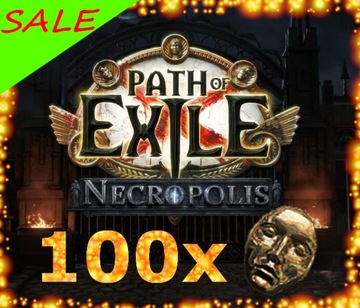 Path of Exile PoE 100x Divine Orb Liga Necropolis