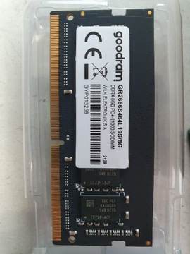 Pamięć DDR4 sodimm 8GB Goodram 2666Mhz