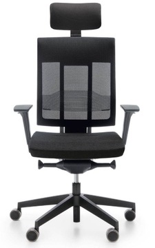 Fotel ergonomiczny Xenon Net 111 J-bar Czarny