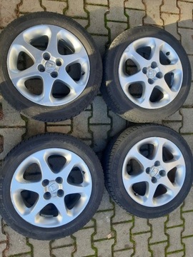 Koła 195/55 16r Honda Civic Felgi Alum Opon 4x100