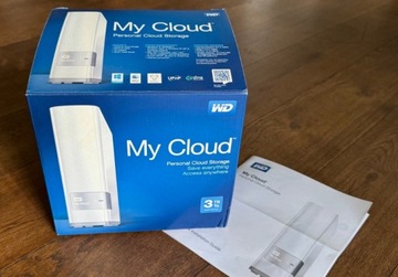 WD MY Cloud dysk sieciowy 3TB