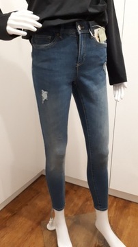 Spodnie damskie jeansowe skinny Only WAUW S/30