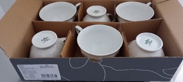 Rosenthal Biała Maria zestaw porcelany do kawy 