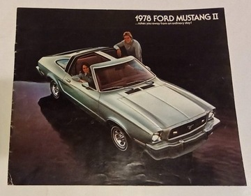 1978 Ford Mustang II prospekt