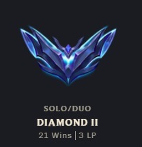 Konto League of Legends Diament 2 mmr d1-master