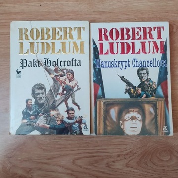 Dwie książki Robert Ludlum, Manuskrypt, Pakt