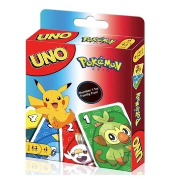 Karty Uno pokemon 