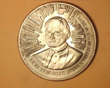 2 zł GN 2011 UNC - Beatyfikacja Jana Pawła II