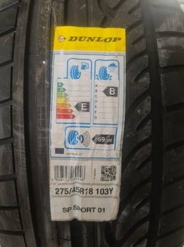 Dunlop SP Sport 01    275/45/18