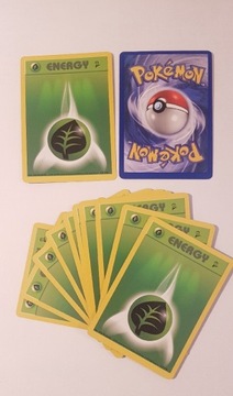 Karta Pokemon Energia Grass base set 2 oryginał