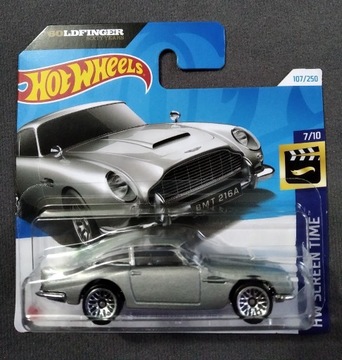 HOT WHEELS  . ASTON MARTIN DB5 . autko resorówka