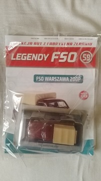 FSO Warszawa 200P xo/De Agostini 1:43 nowy!