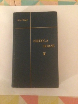 Ada Negri, Niedola Burze, 1904 r.