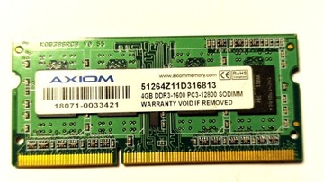 Pamięć 4GB DDR3-1600 PC3-12800 DELL M6600 FVAT